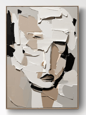 Abstract Painting "Ombre Éphémère”