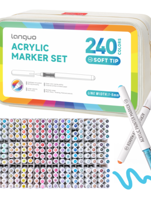 Languo Acrylic Markers – 240 Colors Set