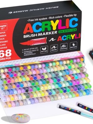 GuangNa Acrylic Markers – 167 Colors Set